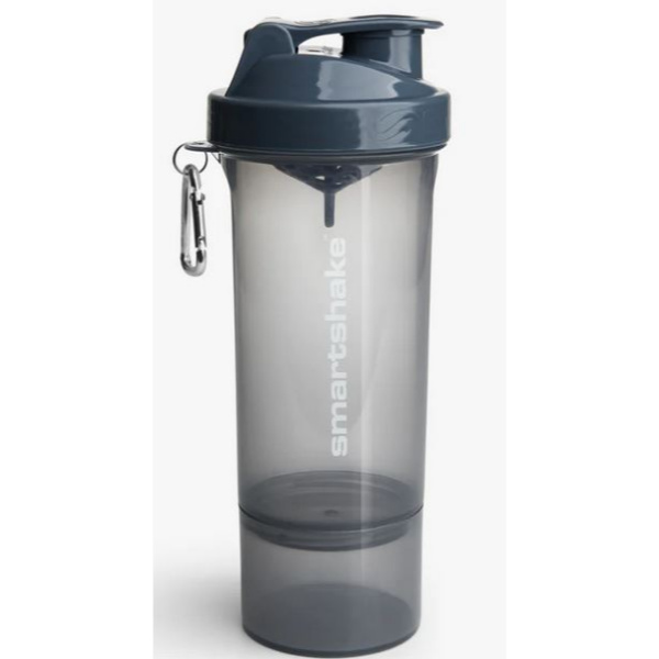 SmartShake Slim 500ml, 1 Stück Stormy Grey