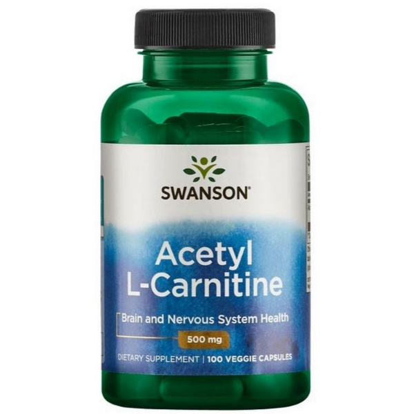 Swanson Acetyl L-Carnitine, 100 Veggie Kaps.