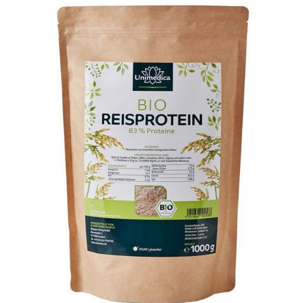 Unimedica Bio Reisprotein, 1000g