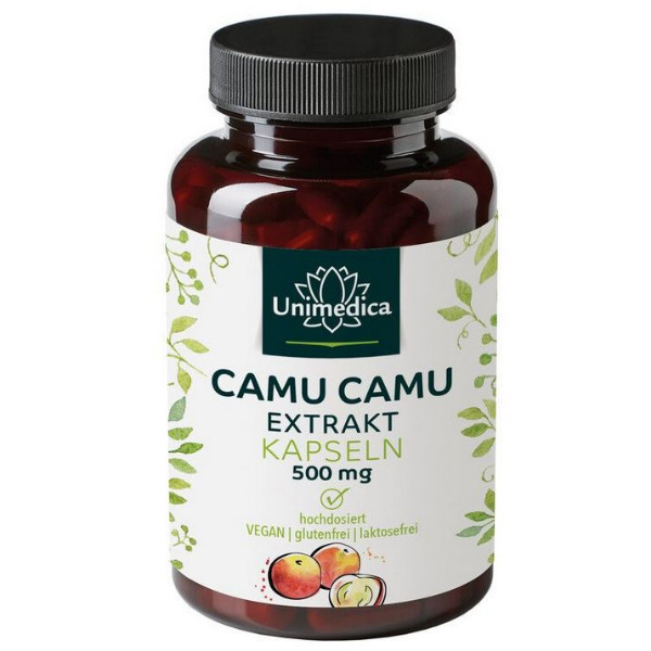 Unimedica Camu Camu Extrakt 500mg, 120 Vcaps.