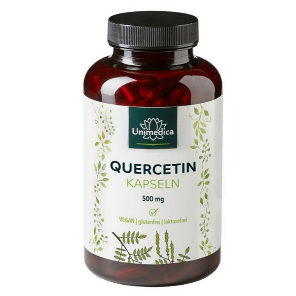 Unimedica Quercetin 500mg, 120 Vcaps.