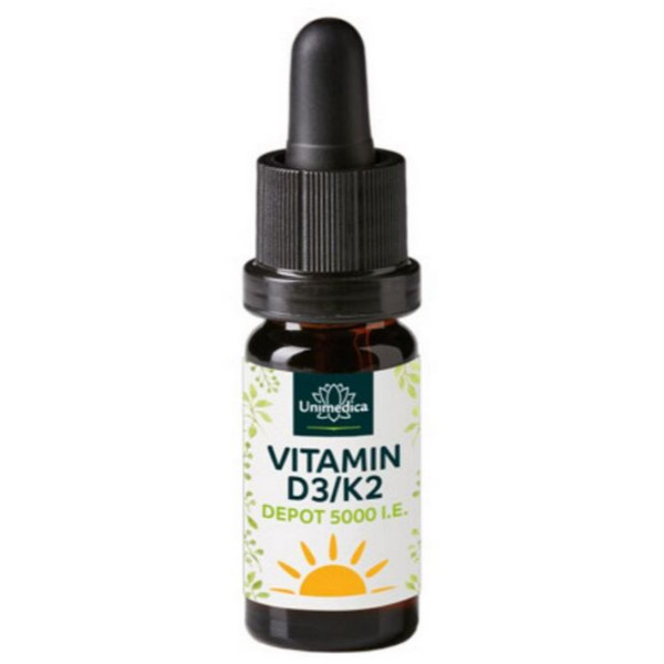Unimedica Vitamin D3 / K2 5.000 I.E. Depot, 10ml