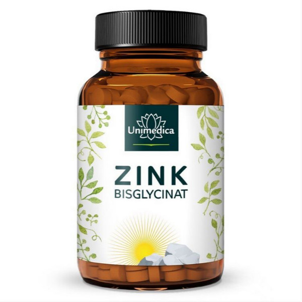 Unimedica Zink Bisglycinat 25mg, 365 Tabs.