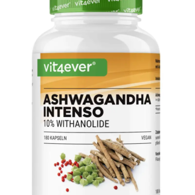 Vit4ever Ashwagandha Extrakt, 180 Kapseln