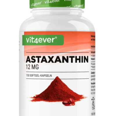 Vit4ever Astaxanthin 12mg, 150 Softgel Kapseln