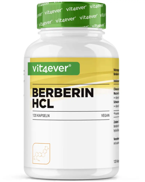 Vit4ever Berberin HCL Intenso 500mg