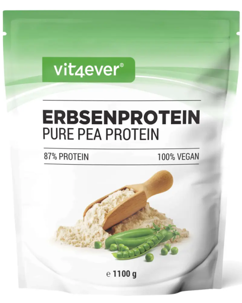 Vit4ever Erbsenprotein Pulver, 1100g