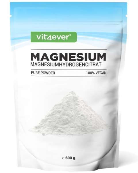 Vit4ever Magnesium Pure Pulver, 600g