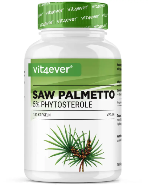Vit4ever Saw Palmetto Extrakt, 180 Kapseln