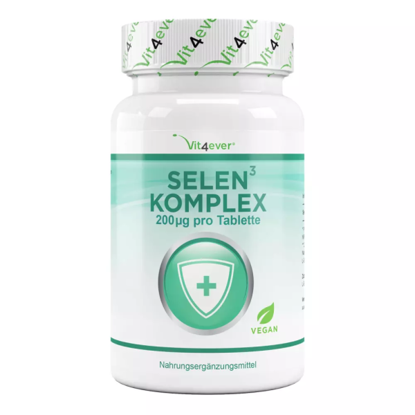 Vit4ever Selen 3-fach Komplex, 365 Tabletten