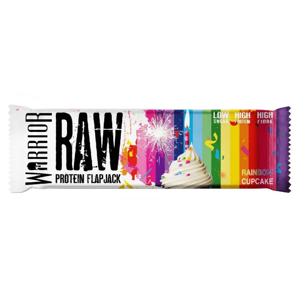 Warrior Raw Protein Flapjack, 1 Riegel, 75g Cookies & Cream