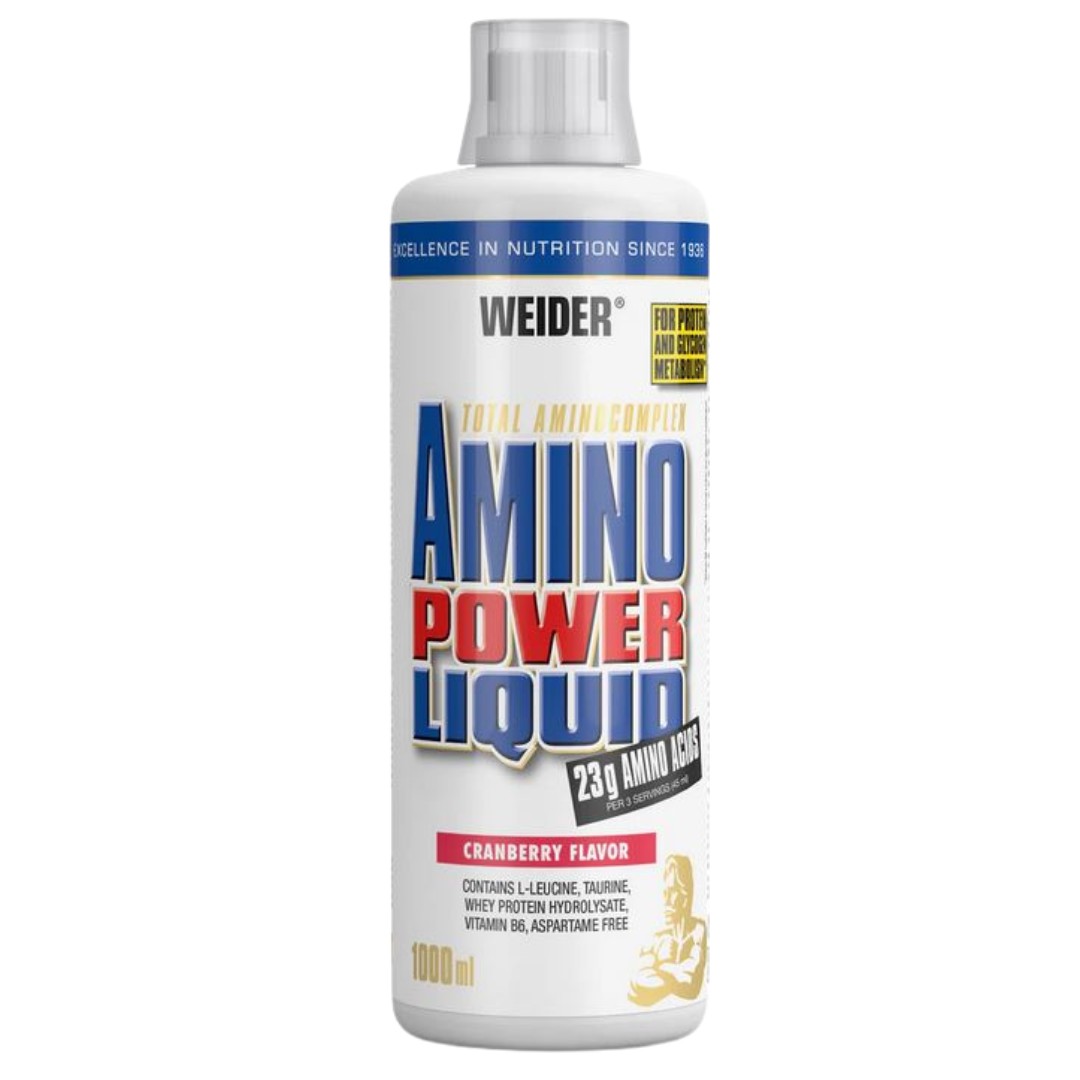 Weider Amino Power Liquid, 1000ml Cranberry