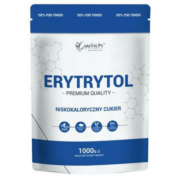 Wish Pharmaceutical Erytrytol (Erythrit), 1000g