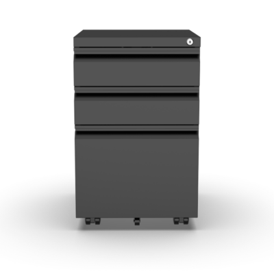 Büro-Rollcontainer mit Schubladen und Rollen RC3