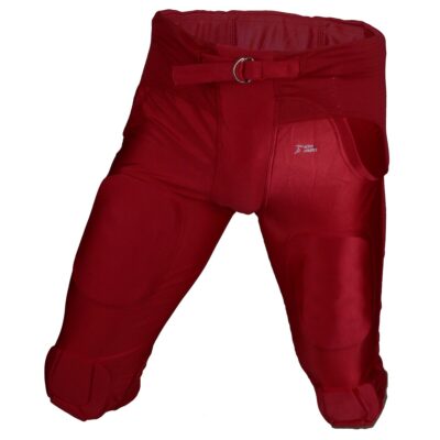Active Athletics American Football Hose 7 Pad "All in One" Gamepants - rot Gr. XL