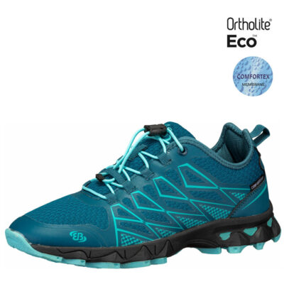 Brütting - sportliche wasserd. Outdoorschuh Mission, Comfortex, türkis