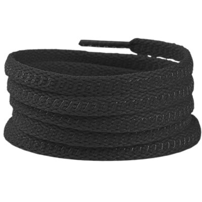 American Football Cleats Schnürsenkel - 150 cm - 2er Set - schwarz