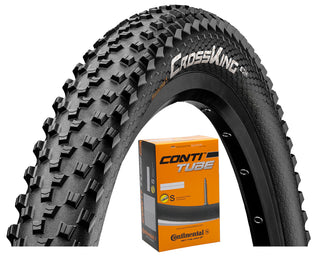 Continental Reifen Cross King Wire MTB schwarz 20" 24" 26" 27,5" 29" - 29"    | 29 x 2,30“ | 58-622 / 1 x SV | Sclaverandventil