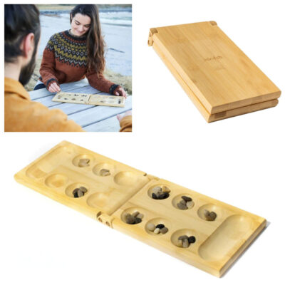 PANDOO - Mancala Bohnenspiel aus Bambus