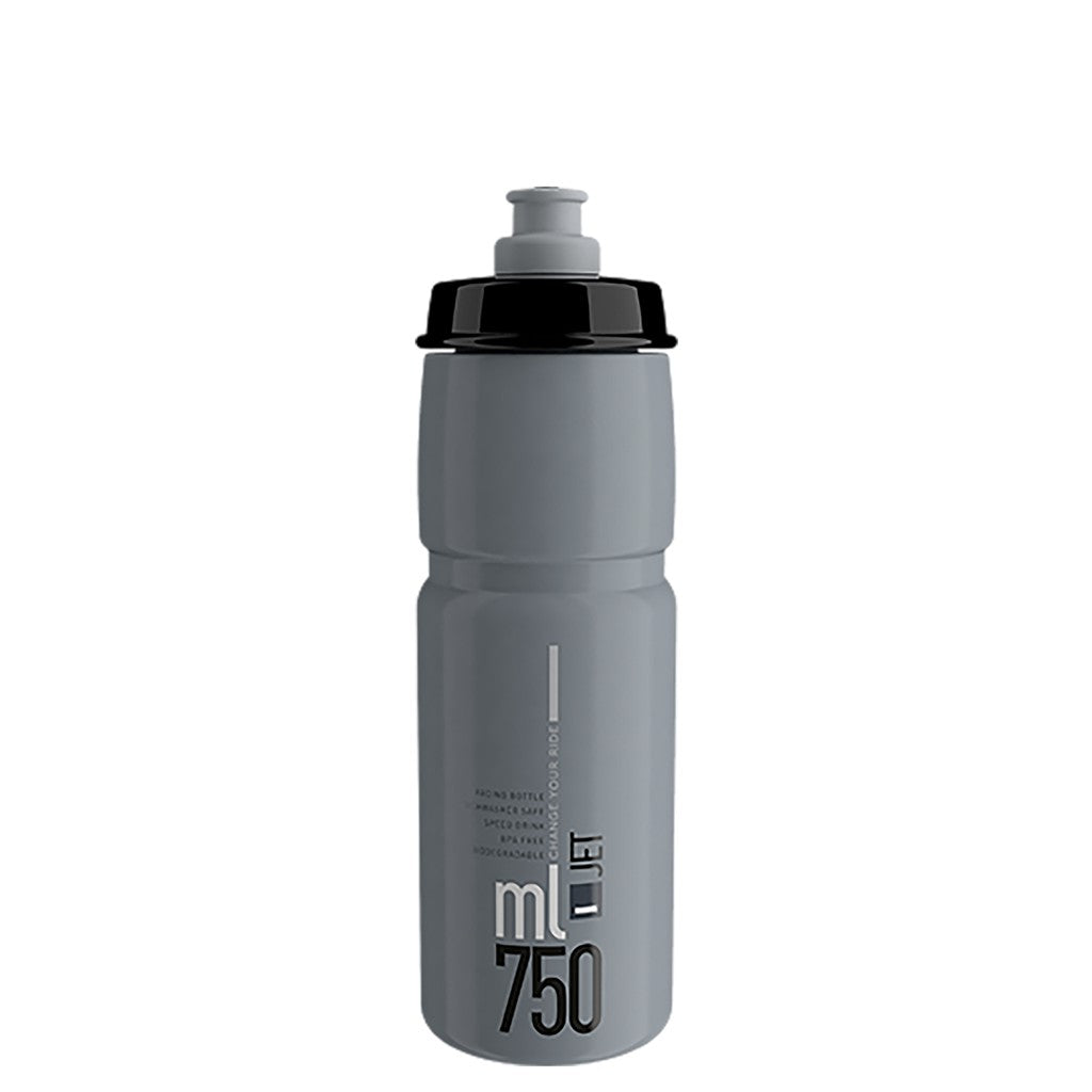 Elite Jet 750Ml, Grau/Schwarz