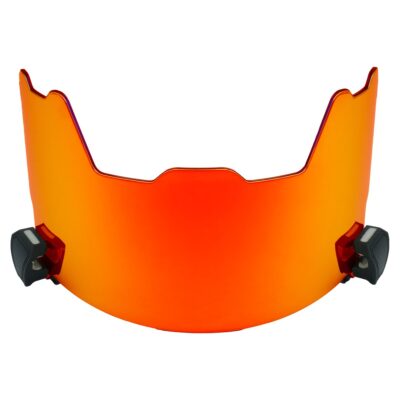 BADASS Crown Football Visier irisierend - Revo Red
