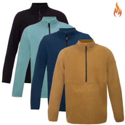 CANADA NORTH - Herren Halfzip Fleecejacke Caribo2 Mikrofleece Jacke