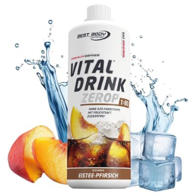 Best Body Nutrition Vital Drink 1000ml Eistee Pfirsich
