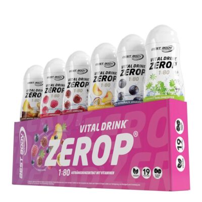 Best Body Nutrition Vital Drink Zerop 6 x 48 ml Mix Tray