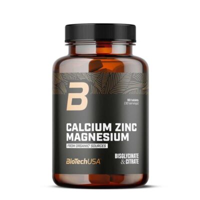 Biotech USA Calcium Zinc Magnesium Organic 90 Tabletten