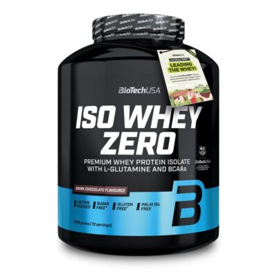Biotech USA Iso Whey Zero 1816g Zartbitterschokolade