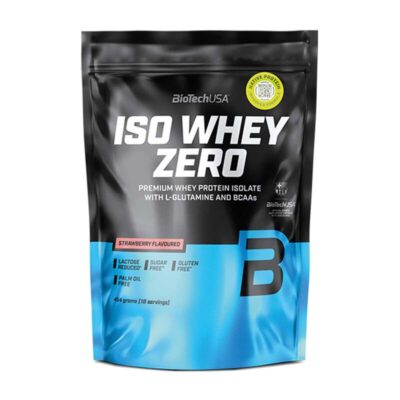 Biotech USA Iso Whey Zero 454g Erdbeere