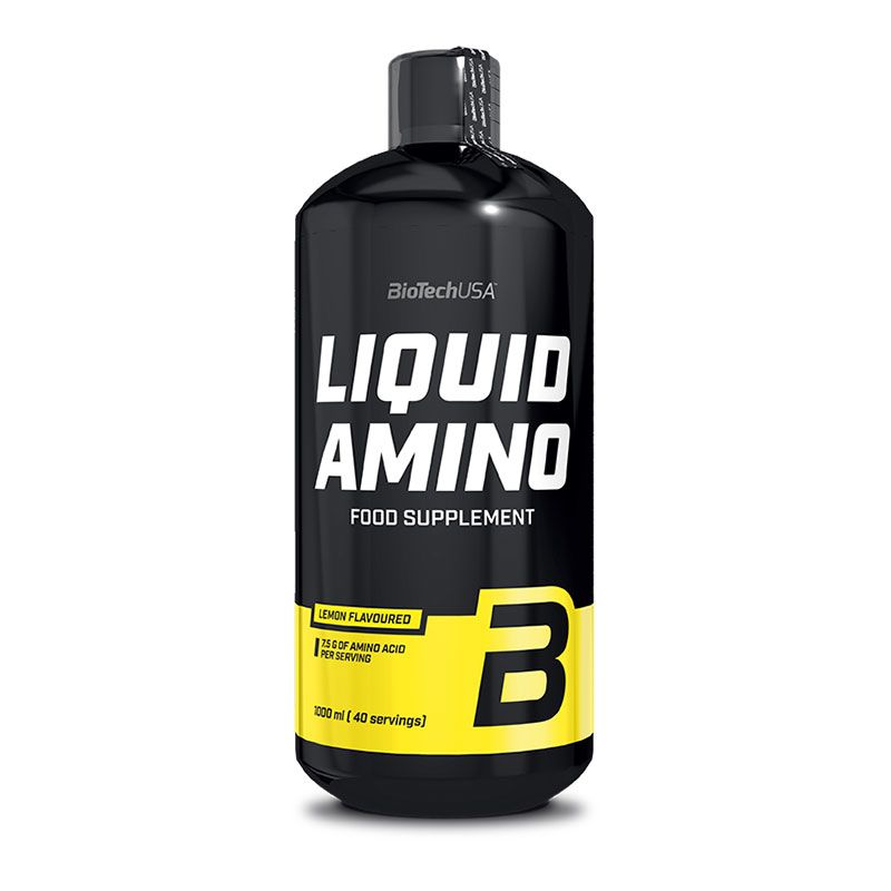 Biotech USA Liquid Amino 1000ml Zitrone