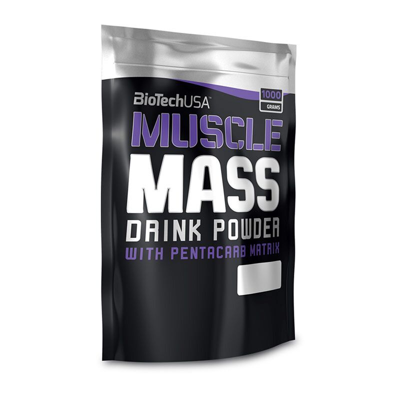Biotech USA Muscle Mass 1000g Erdbeer