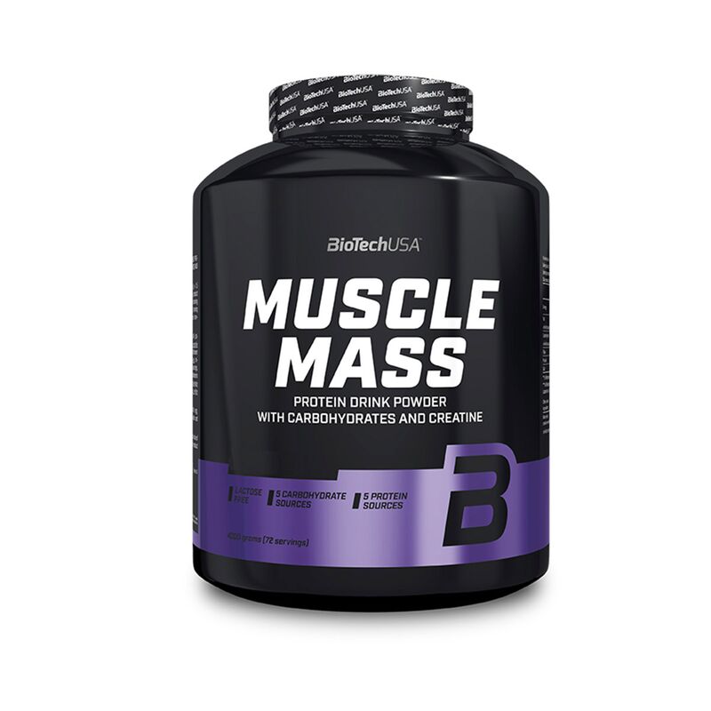 Biotech USA Muscle Mass 4000g Vanille