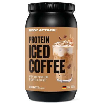 Body Attack Protein Iced Coffee 900g Chai Latte