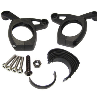 Busch & Müller Dynamo-Scheinwerfer Lenkerhalter b&m schwarz passend auch für Shimano Display