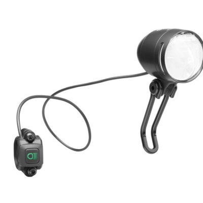 Busch & Müller E-Bike Scheinw. b&m IQ-XS E High Beam 100/150 Lux m. Fernlicht schwarz matt