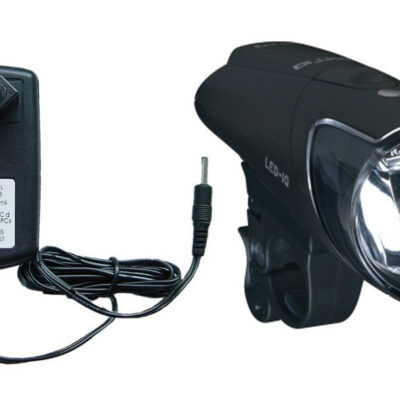 Busch & Müller LED-Akkuscheinw. b&m Ixon IQ Premium 80 Lux mit Netzgerät und Akkus