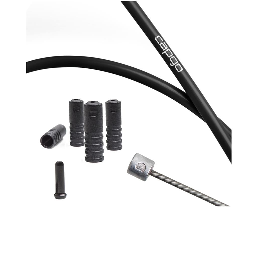 Capgo BL Schaltset schwarz ECO  1x  Shimano/Sram Vorne & ATB/Road