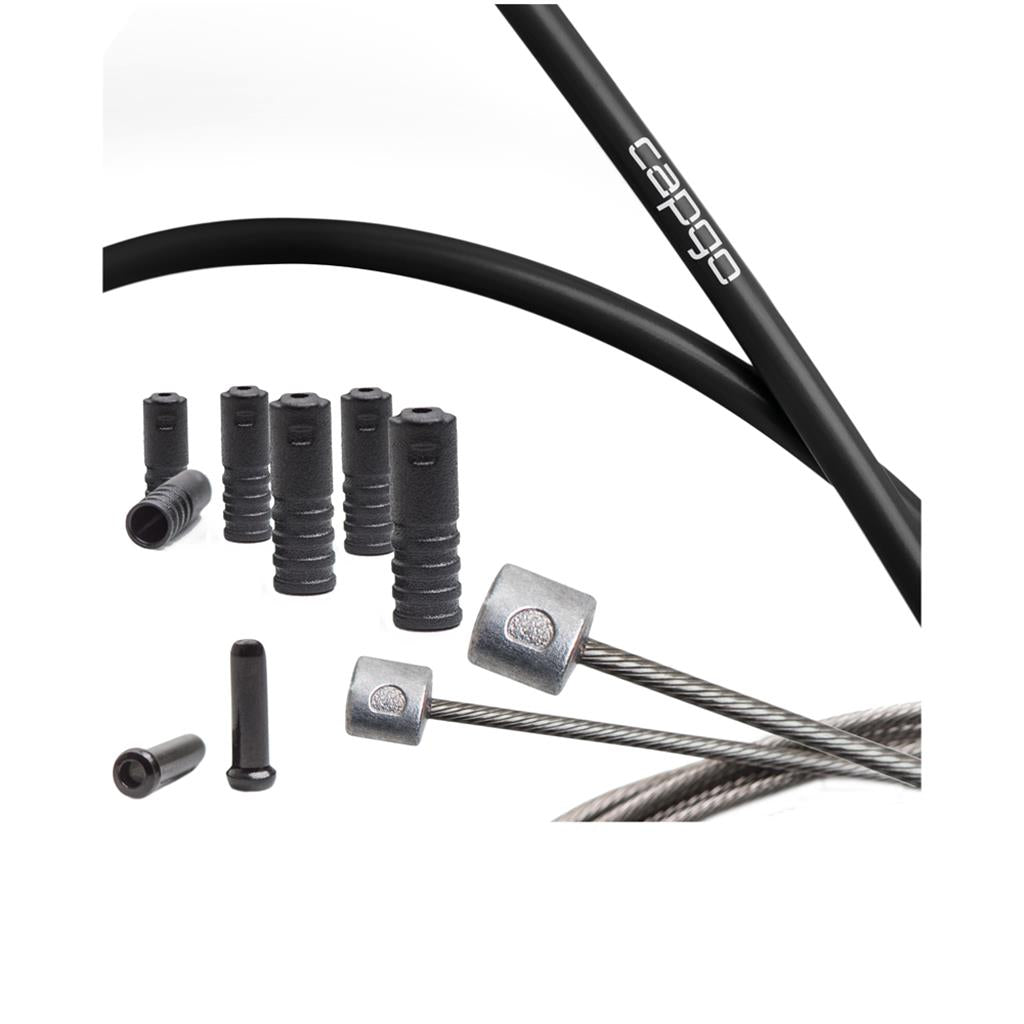 Capgo BL Schaltset schwarz ECO Shimano/Sram ROAD & ATB/MTB