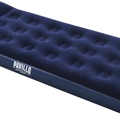 Bestway - Luftmatratze mit eingebautem Kissen blau