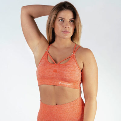 Climaqx Scoop Seamless BraOrange / L