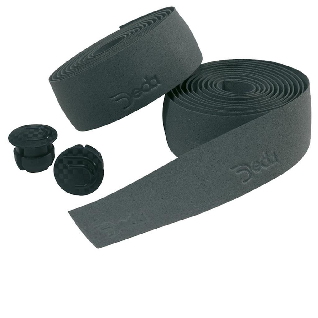 Deda Lenkerband anthrazit mit Stopfen