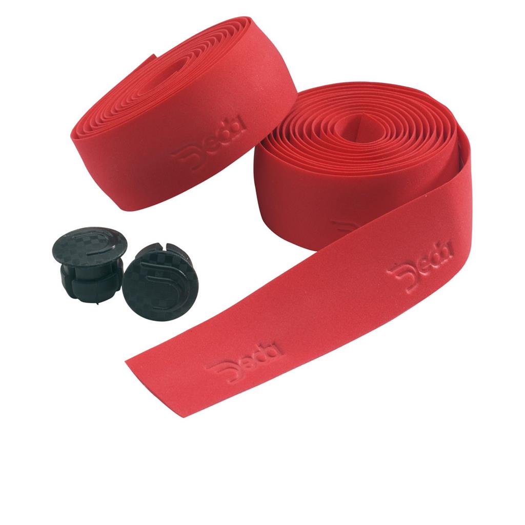Deda Lenkerband rot mit Stopfen