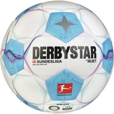 Derbystar Bundesliga Brillant Replica S-Light v24 Trainingsball blau/weiß 3