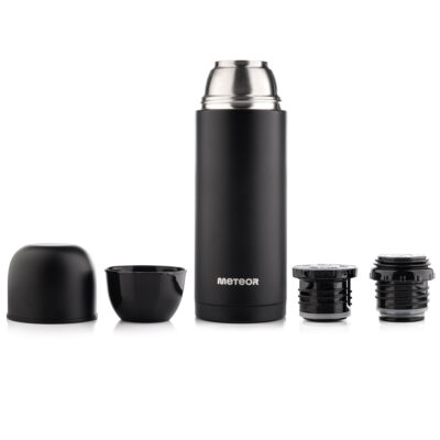 Meteor - Insulated Thermoskanne warme und kalte Getränke, 1000ml blk