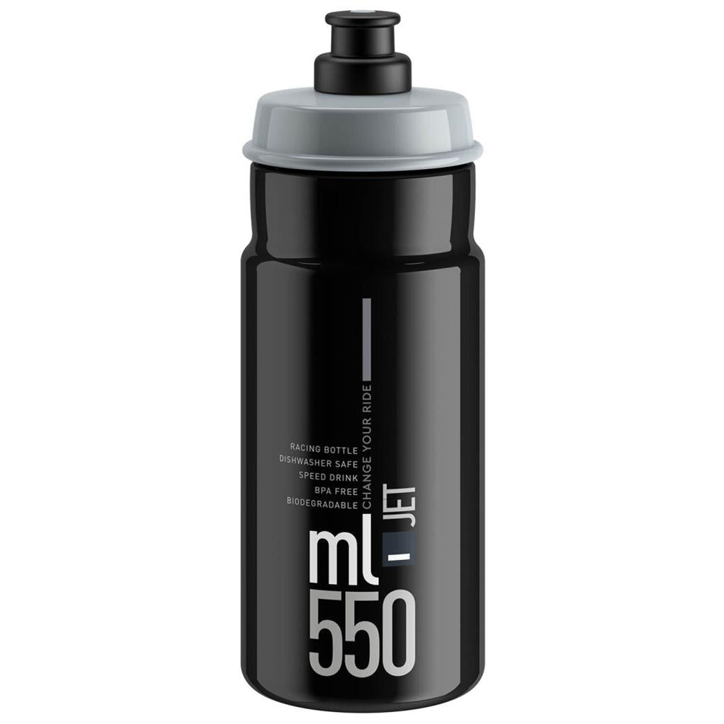 Elite Jet 550ml, Schwarz/Grau