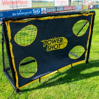 Lynxsport GmbH POWERSHOT® Torwand - Fussball - 2,4 x 1,8 m