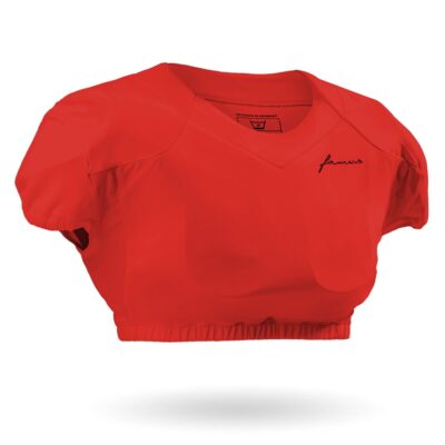 Famus American Football Cropped Jersey - rot Gr. XL/2XL