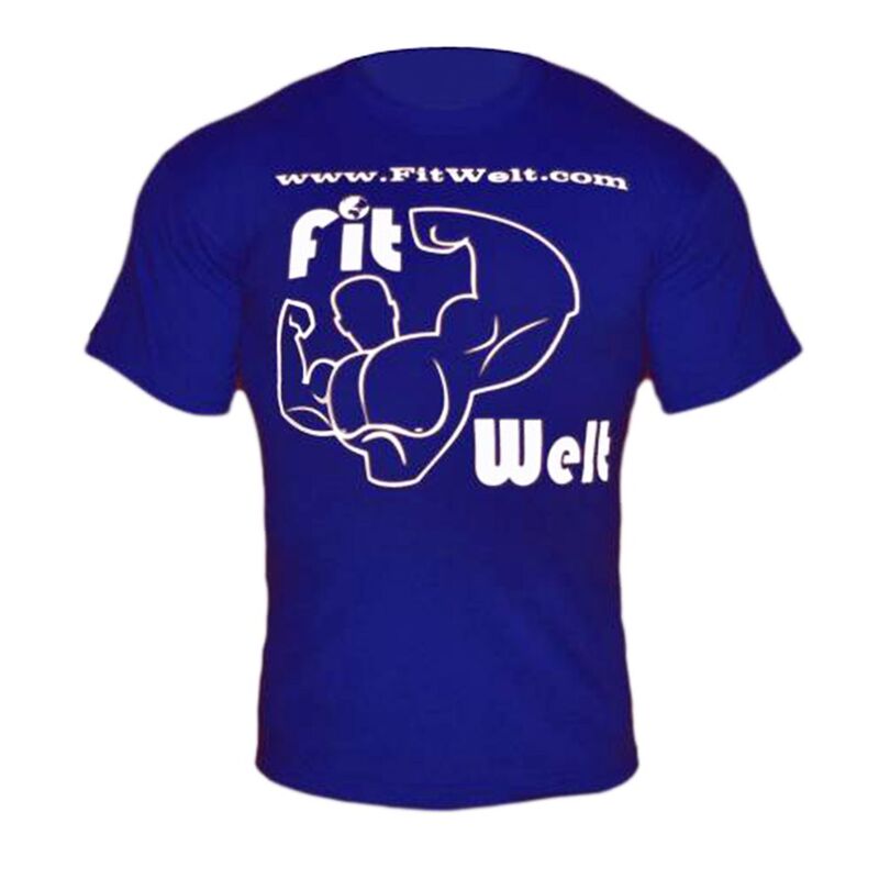 FitWelt T-Shirt Blau XL